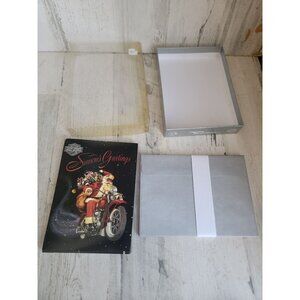 Harley-Davidson vintage cards xmas season‎ greetings set